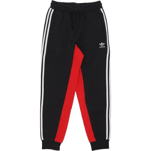 Fleece Track Pant /Red , male, Sizes: S, XS, M, L - Adidas - Modalova