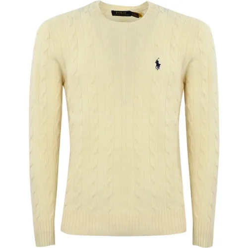 Herren Zopfmuster Pullover , Herren, Größe: L - Ralph Lauren - Modalova