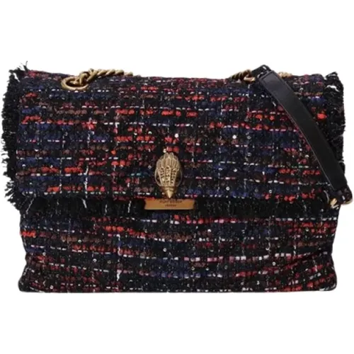Tweed Kensington Shoulder Bag , female, Sizes: ONE SIZE - Kurt Geiger - Modalova