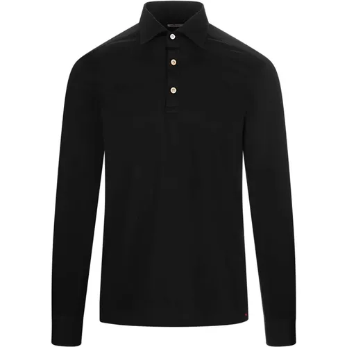 Cotton Polo Shirt , male, Sizes: 2XL - Kiton - Modalova