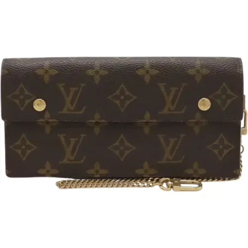 Pre-owned Canvas wallets , female, Sizes: ONE SIZE - Louis Vuitton Vintage - Modalova