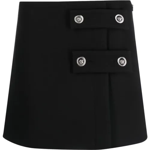 Short Skirts , female, Sizes: S - Versace - Modalova
