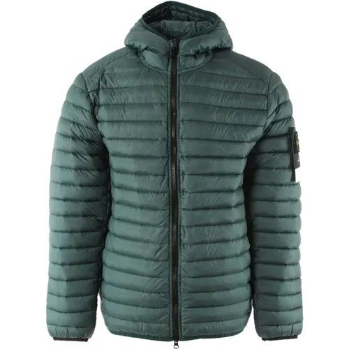 Nylon Down Jacket for Men , male, Sizes: 2XL, XL, M, S - Stone Island - Modalova