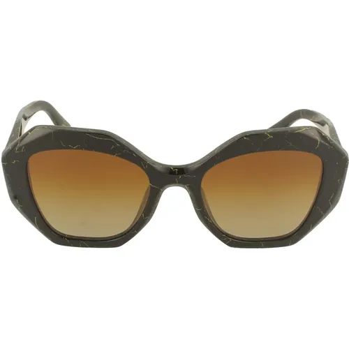 Stylish Geometric Sunglasses , female, Sizes: 53 MM - Prada - Modalova