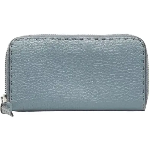 Pre-owned Leather wallets , female, Sizes: ONE SIZE - Fendi Vintage - Modalova