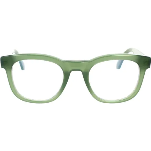Opal Square Style Eyeglasses , unisex, Sizes: 50 MM - Off White - Modalova