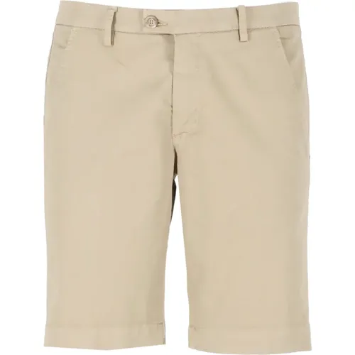 Bermuda Shorts aus Baumwolle für Männer , Herren, Größe: W32 - Entre amis - Modalova