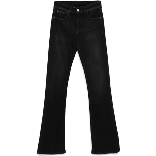 Flared Denim Jeans , female, Sizes: W27, W26, W30, W29, W25 - Emporio Armani - Modalova