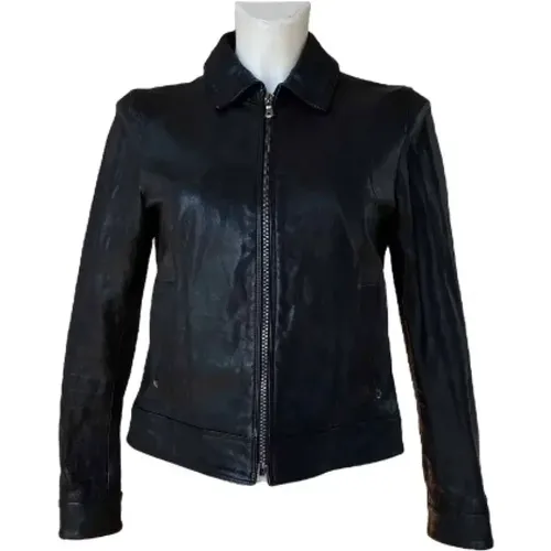 Pre-owned Leather outerwear , female, Sizes: XL - Dolce & Gabbana Pre-owned - Modalova
