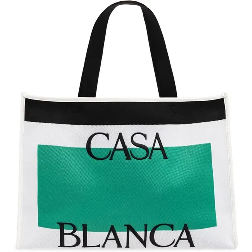 Shopper bag , male, Sizes: ONE SIZE - Casablanca - Modalova