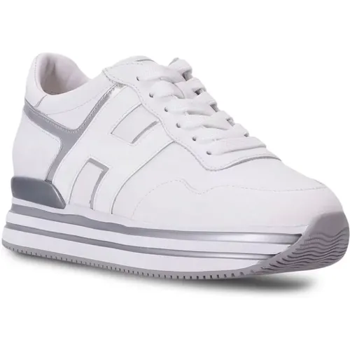 Sneakers Weiß , Damen, Größe: 39 1/2 EU - Hogan - Modalova