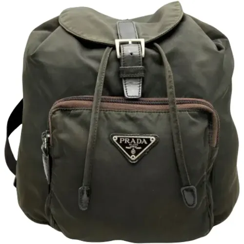 Pre-owned Fabric backpacks , male, Sizes: ONE SIZE - Prada Vintage - Modalova