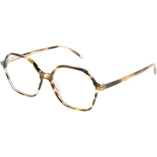 Braun/Havanna Optische Brille Stilvolles Design , Damen, Größe: 53 MM - Gigi Studios - Modalova