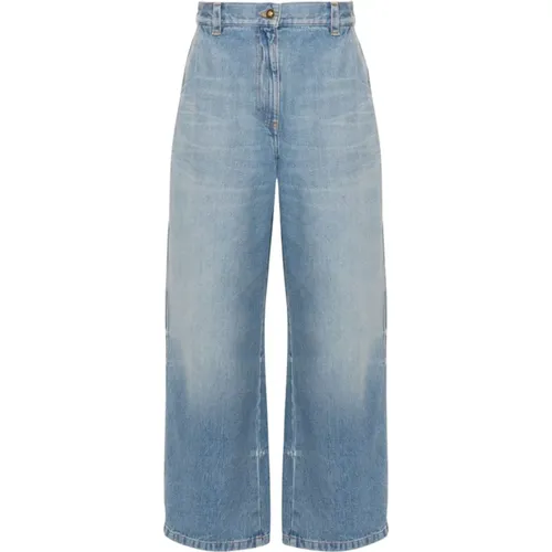 Wide Jeans , Damen, Größe: W24 - Palm Angels - Modalova