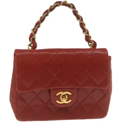 Pre-owned Leather chanel-bags , female, Sizes: ONE SIZE - Chanel Vintage - Modalova