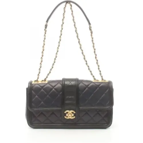 Pre-owned Leather chanel-bags , female, Sizes: ONE SIZE - Chanel Vintage - Modalova