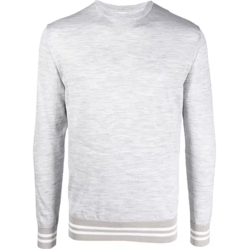 Round neck sweater , male, Sizes: M - Eleventy - Modalova
