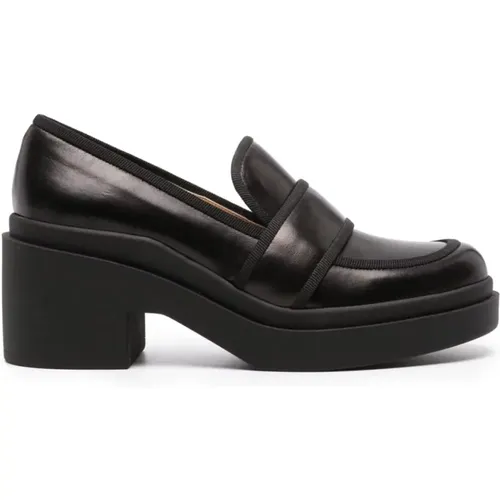 Percy Block Heel Loafers , female, Sizes: 3 1/2 UK, 4 1/2 UK - Roberto Festa - Modalova