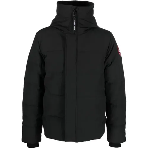 Feather Down Parka Coat , male, Sizes: L - Canada Goose - Modalova