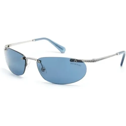 Sk7019 402555 Sunglasses , female, Sizes: 59 MM - Swarovski - Modalova