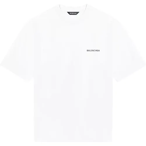 T-Shirts , male, Sizes: L, S, XS, M, XL - Balenciaga - Modalova