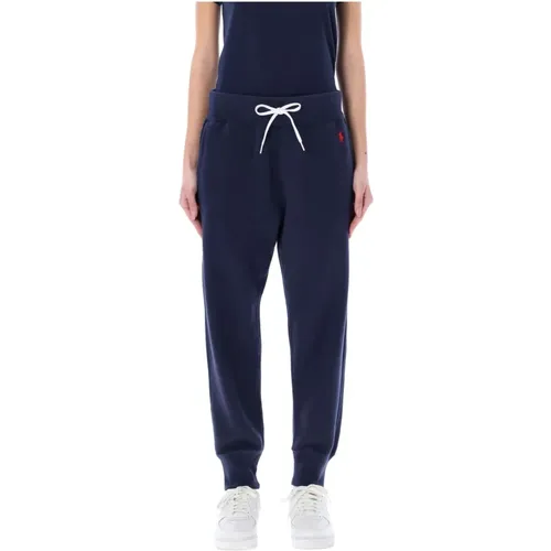 Classic Navy Jogging Pants , female, Sizes: S, M, L - Ralph Lauren - Modalova