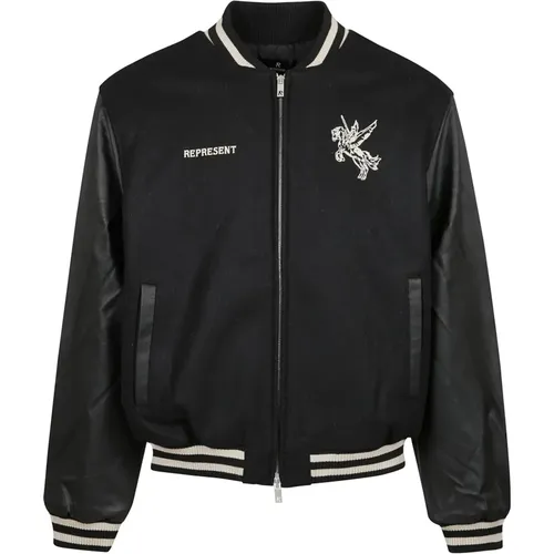 Woll Varsity Jacke REPRESENT - REPRESENT - Modalova