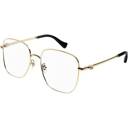 Sonnenbrille Gg1144O 001 gold gold transparent , Damen, Größe: 56 MM - Gucci - Modalova