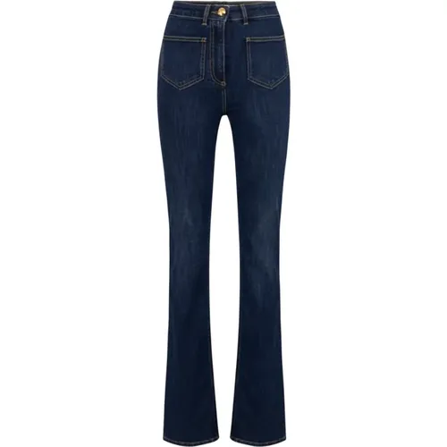 Blaue Jeans Pj74S46E2 , Damen, Größe: W25 - Elisabetta Franchi - Modalova