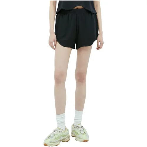 Aktive Mesh Shorts , Damen, Größe: L - Ganni - Modalova