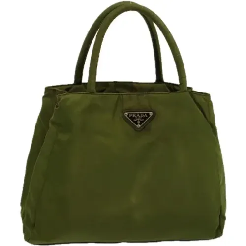 Pre-owned Nylon handbags , female, Sizes: ONE SIZE - Prada Vintage - Modalova