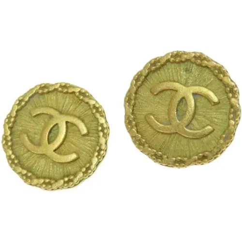 Pre-owned Metal chanel-jewelry , female, Sizes: ONE SIZE - Chanel Vintage - Modalova