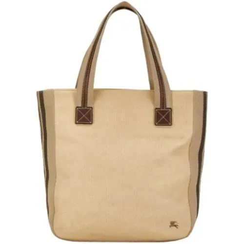 Pre-owned Canvas burberry-bags , female, Sizes: ONE SIZE - Burberry Vintage - Modalova