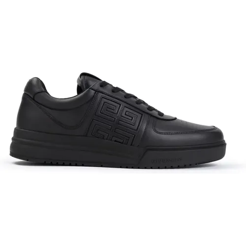 Schwarze Sneakers Low-Top G4 Stil , Herren, Größe: 40 EU - Givenchy - Modalova