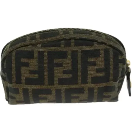 Pre-owned Canvas pouches , female, Sizes: ONE SIZE - Fendi Vintage - Modalova