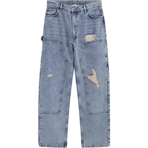 Vintage Carpenter Denim Jeans , Herren, Größe: S - Moschino - Modalova