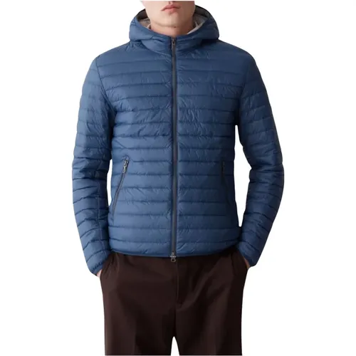 Urban Hooded Puffer Jacket , male, Sizes: L - Colmar - Modalova