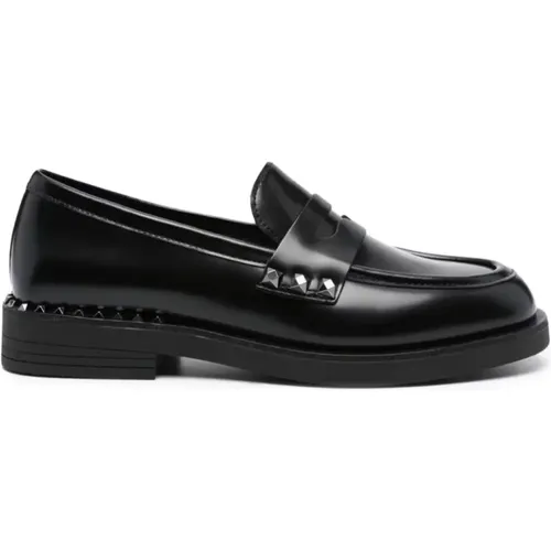 Dark Gun High Loafers , female, Sizes: 3 UK, 4 UK, 7 UK, 5 UK, 6 UK - Ash - Modalova