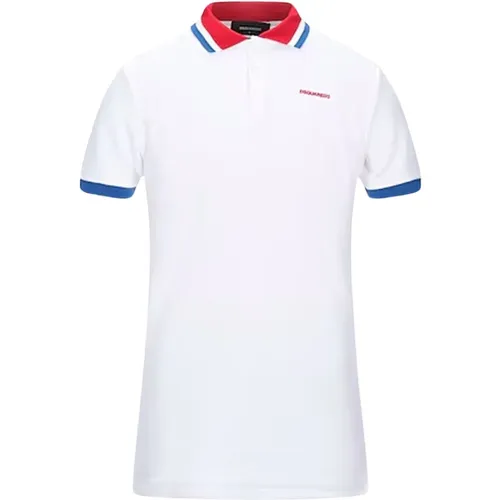 Cotton Polo Shirt Ss22 , male, Sizes: 2XL - Dsquared2 - Modalova