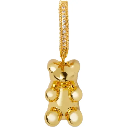 Goldener Gummy Bear Hoop Ohrring - Crystal Haze - Modalova