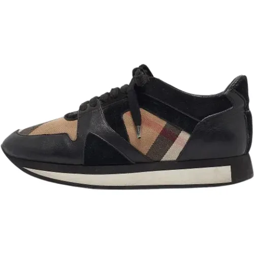 Pre-owned Canvas sneakers - Burberry Vintage - Modalova