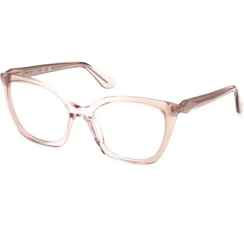 Cat-Eye Glasses Elevate Your Style , female, Sizes: 55 MM - Guess - Modalova