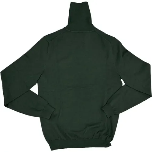 Solid Turtle Neck Sweater , male, Sizes: L, S, 2XL - Sun68 - Modalova