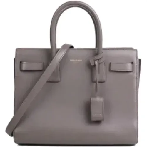 Pre-owned Leather handbags , female, Sizes: ONE SIZE - Yves Saint Laurent Vintage - Modalova