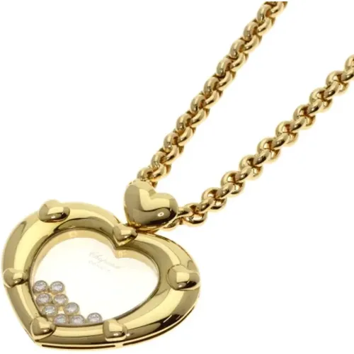 Pre-owned Gold necklaces , female, Sizes: ONE SIZE - Chopard Pre-owned - Modalova