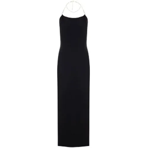Sleeveless Jersey Dress with Draped Neckline and Open Back , female, Sizes: M, S - Bottega Veneta - Modalova