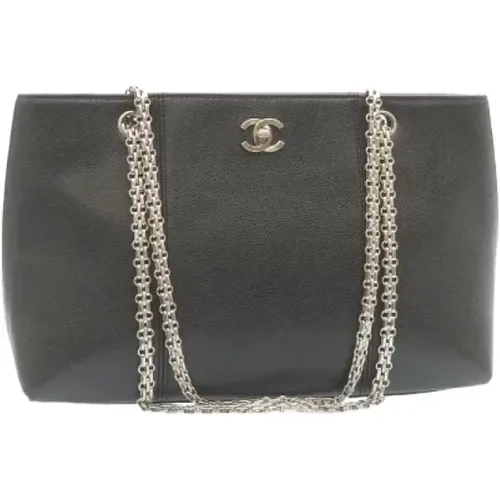 Pre-owned Leather Shoulder Bag , unisex, Sizes: ONE SIZE - Chanel Vintage - Modalova
