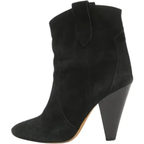 Pre-owned Suede boots , female, Sizes: 4 UK - Isabel Marant Pre-owned - Modalova