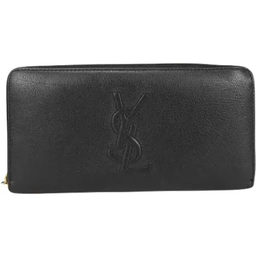 Pre-owned Leather wallets , female, Sizes: ONE SIZE - Yves Saint Laurent Vintage - Modalova