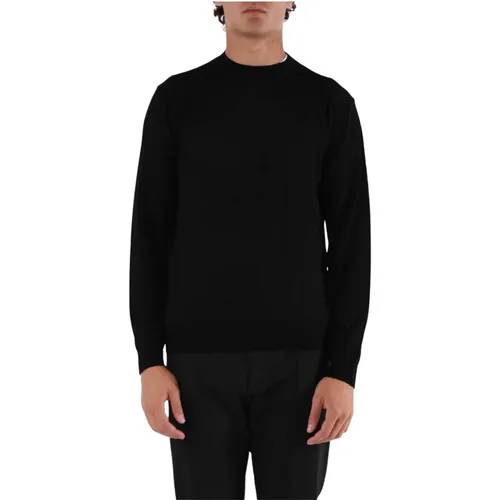 Collar Sweater , male, Sizes: M - Mauro Grifoni - Modalova